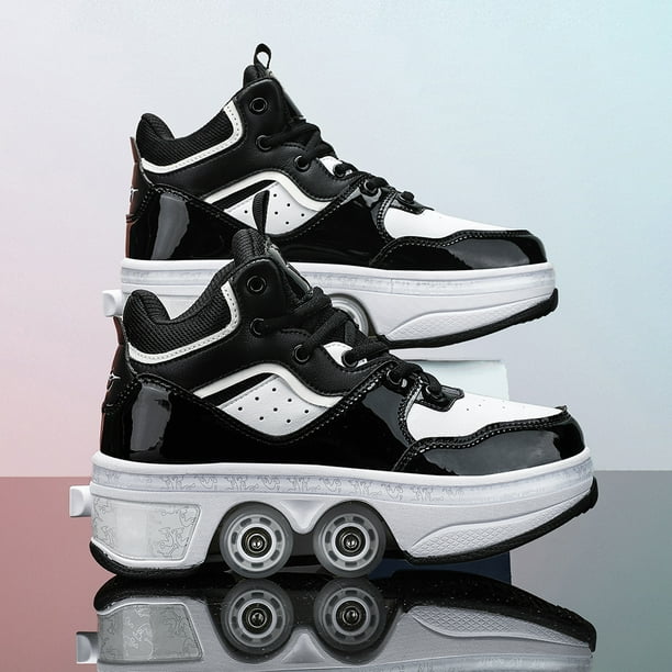 Patines 2 en 1 anticolisión transpirables para niñas y niños