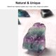 thumbnail image 5 of Difusor de piedra Irfora Piedra difusora natural a granel, cristal de amatista en bruto, piedras crudas naturales, piedras crudas de cristal curativo, piedras preciosas verdes para curación, meditació Irfora Difusor de piedra, 5 of 7