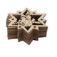 thumbnail image 2 of Adorno De Etiqueta De Madera De Velas De Estrellas Cortadas Con Láser De 10 Piezas Con Cadena, 2 of 7