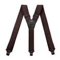 thumbnail image 1 of Bretelles pour Hommes, Bretelles Élastiques Réglables Robustes avec Clips Métalliques Solides, Bretelles Extensibles de 3,8 cm de Large pour Pantalons, Mode Décontractée Quotidienne, 1 of 1