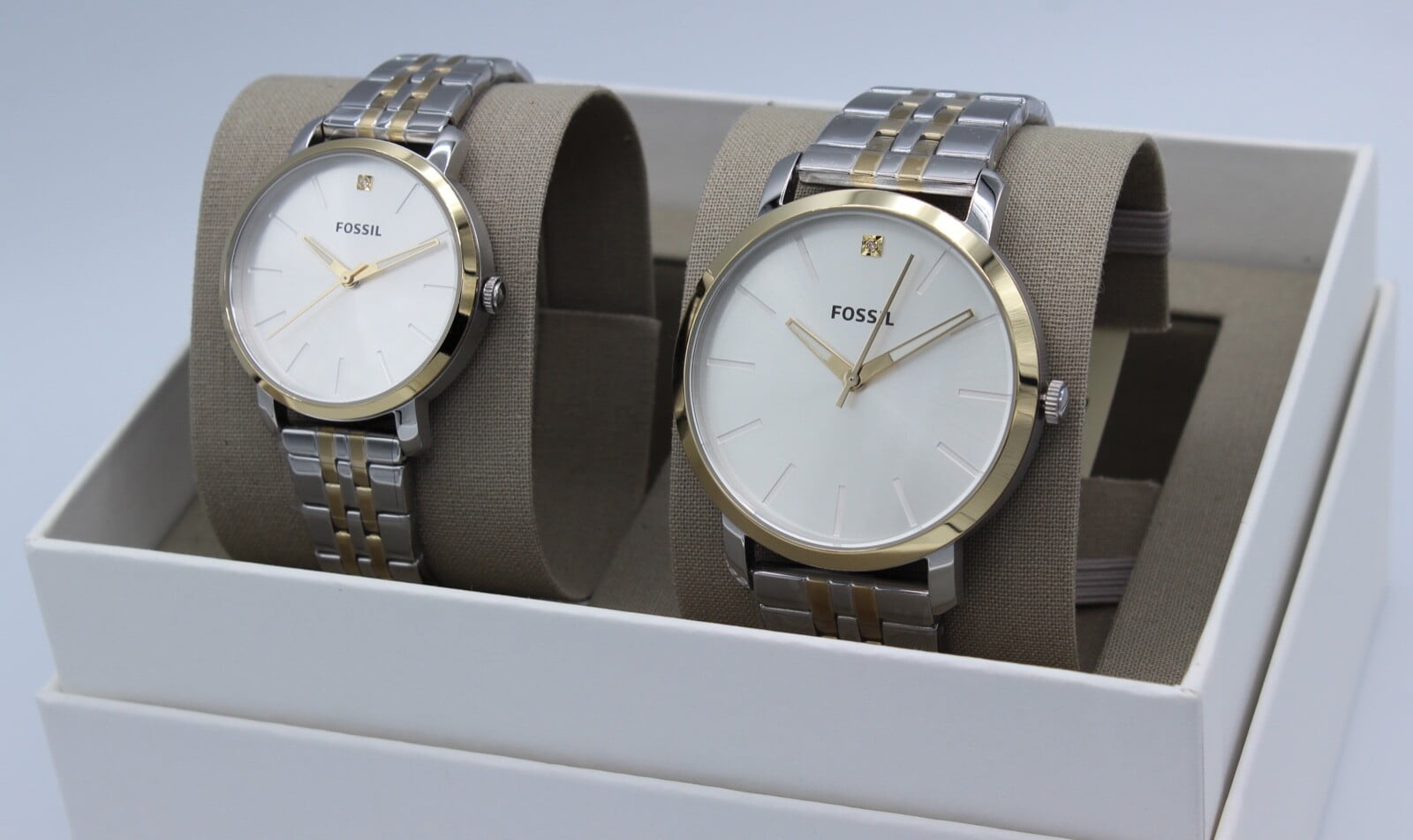 fossil-bq2467set-his-and-her-lux-luther-three-hand-nepal-ubuy