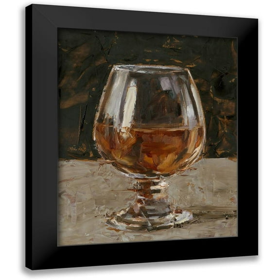 Harper, Ethan 12x14 Black Modern Framed Museum Art Print Titled - The Hard Stuff III