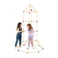 thumbnail image 4 of Crazy Forts Everest Toys Multicolor - Kit de construcción de fuerte de 69 piezas - Juguete de tallo DIY para niños para construir en interiores o exteriores, 4 of 5