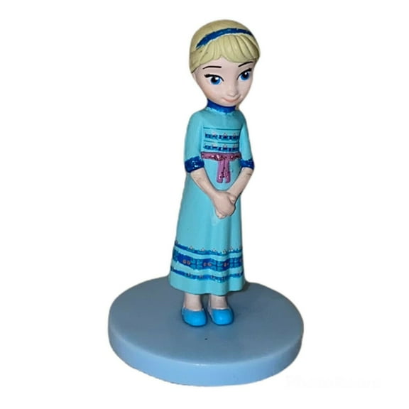 ELSA Princess Baby Toddler PVC Cake Topper Figure Figurine FROZEN 2” Holiday New