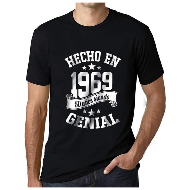 Men's Graphic T-Shirt Made in 1969 – Hecho En 1969 – 55th Birthday Anniversary 55 Year Old Gift 1969 Vintage tee top