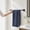 Navy56, variant on WDOBM Reusable Washcloths, Striped Woven Natural Cotton Thick Absorbent Face Towel, Highly Absorbent Quick Dry Machine Washable, Lightweight Sport Towels for Bathroom Salon