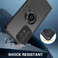 thumbnail image 2 of ELARA- Case For Samsung Galaxy A53 5G Armor Military Hybrid Phone Cover Matte Black, 2 of 6