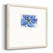 Fleur Bleue IPremium Framed Print