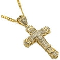 thumbnail image 2 of Cross Pendant Necklace Stainless Steel Cross Necklace for Men Women, 2 of 6