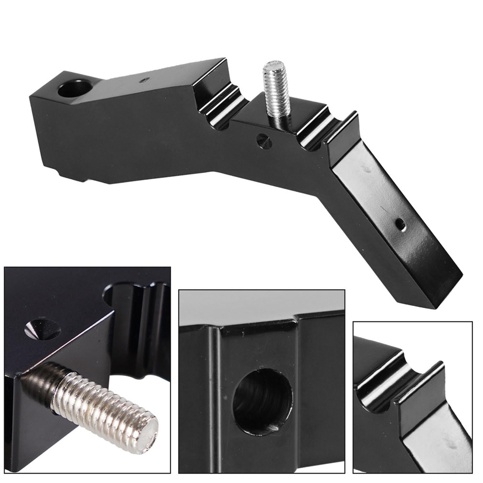 Wzmzjy Jack Mounting Brackets Holder Mount, Rustproof High Lift Jack Mount, Black Car Jack Stand Jack Bed Mount for
