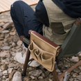 thumbnail image 5 of Organizador de reposabrazos,Organizador de reposabrazos de bolsillo lateral para silla de camping en la playa,Bolsa de almacenamiento junto a la cama Sillas plegables Bolsa colgante,Sofá Cola Organizador de reposabrazos, 5 of 5