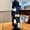 Blue, variant on 3D Printed Cute Cartoon Cat PVC-Free, Leak-Proof, Matte Finish 750ML Water Bottle,Includes Carry Loop Outdoor Activities
