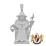 Real Genuine Diamond 10K White Gold Over Custom Piece Santo Nino De Atocha Pendant Holy Infant of Atocha Jesus Charm 2.15''