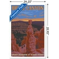 thumbnail image 3 of Lantern Press - Bryce Canyon National Park, Utah, Explorer Series Wall Poster, 22.375" x 34" Framed, 3 of 5