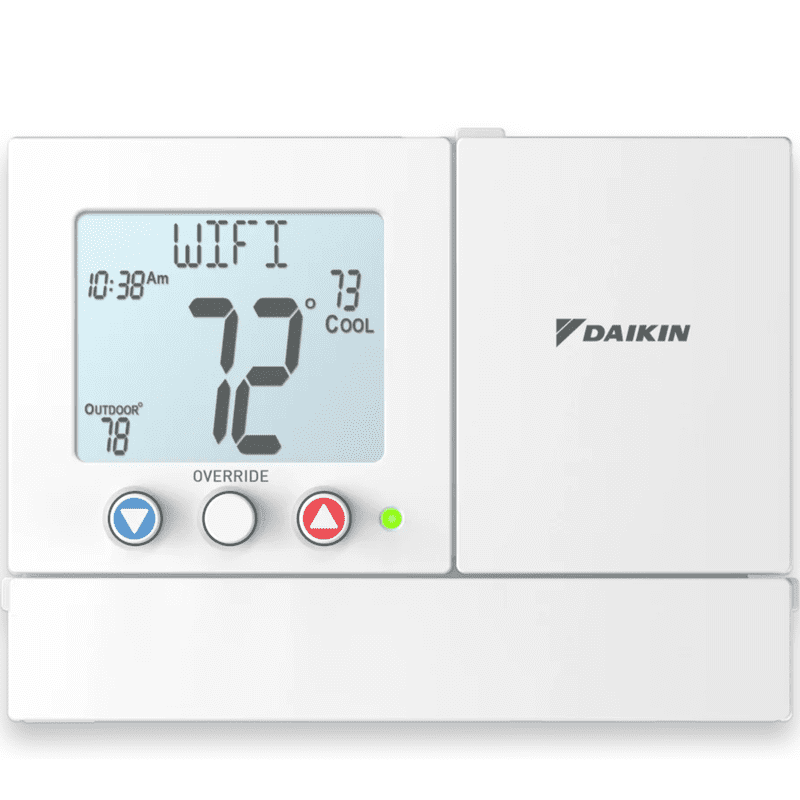New Daikin D4272C 4h/2c Commercial 7 Day Programmable Wi-Fi Capable Hum/Dehum Thermostat