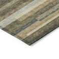 thumbnail image 4 of Addison Rugs Chantille Indoor/Outdoor Transitional Stripes Taupe Washable Rectangle Rug, 2'6" x 3'10", 4 of 6