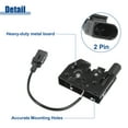 thumbnail image 4 of 1 Pcs Car Hood Latch Lock Hood Latch Assembly Fit for Audi A6 2.0L Black, 4 of 7