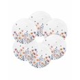 thumbnail image 7 of 13 Inch Round Placemats Set of 6, Spring Floral Non Slip Heat Insulation PP Table Mats, Elegant Pastoral Flowers Botanical Washable Place Mats for Kitchen Dining Party Table Decor, 7 of 7