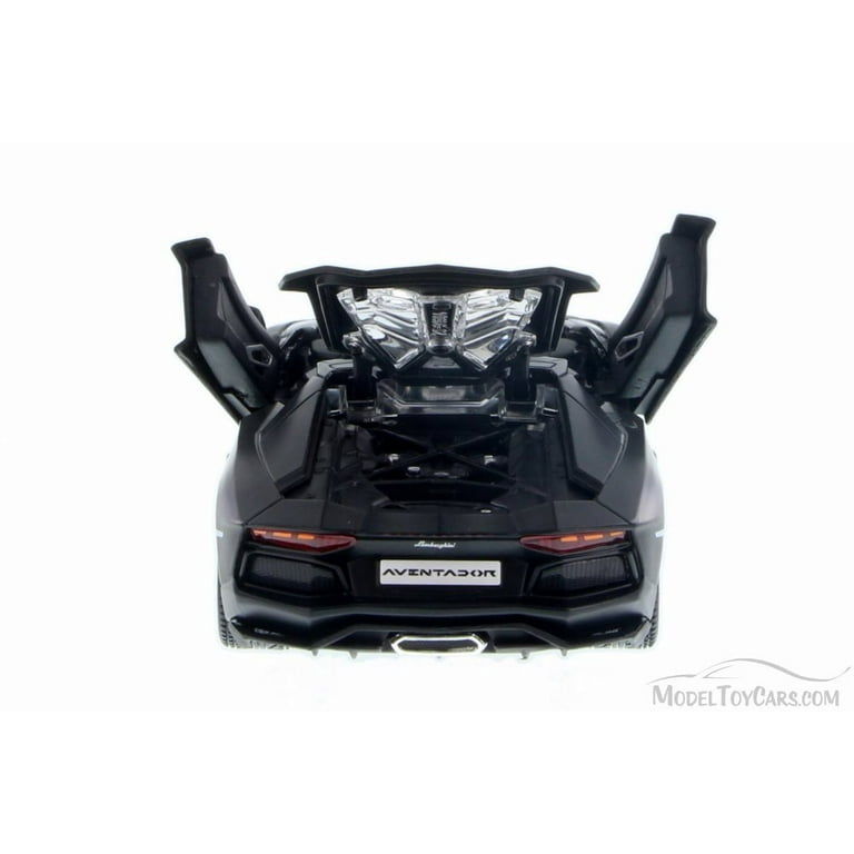 Maisto Lamborghini Aventador LP 700-4 Roadster, Matte Black, 1/24