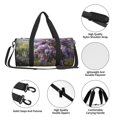 thumbnail image 4 of Fotbe Lilacs Teapot Scenic Painting Bolsa Deportiva de Lona Plegable con Estampado, Bolsa de Gimnasio con Bolsillo Seco/Húmedo, Bolsa de Viaje Ultraligera de Gran Capacidad, 4 of 6