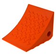 thumbnail image 1 of AMN15355 Cale de Roue en Uréthane Résistant à la Construction - Orange, 1 of 1
