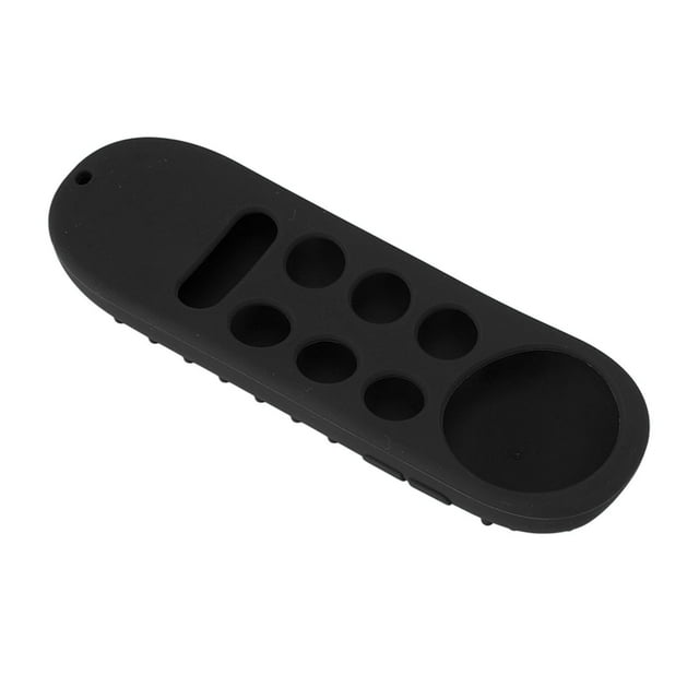 Remote Control Case, Non Slip Soft Silicone Remote Control Case Precise Cutouts With Lanyard For Well Protection Black