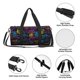 thumbnail image 4 of Fotbe Graffiti Art Bolsa Deportiva de Lona Plegable con Estampado, Bolsa de Gimnasio con Bolsillo Seco/Húmedo, Bolsa de Viaje Ultraligera de Gran Capacidad, 4 of 6