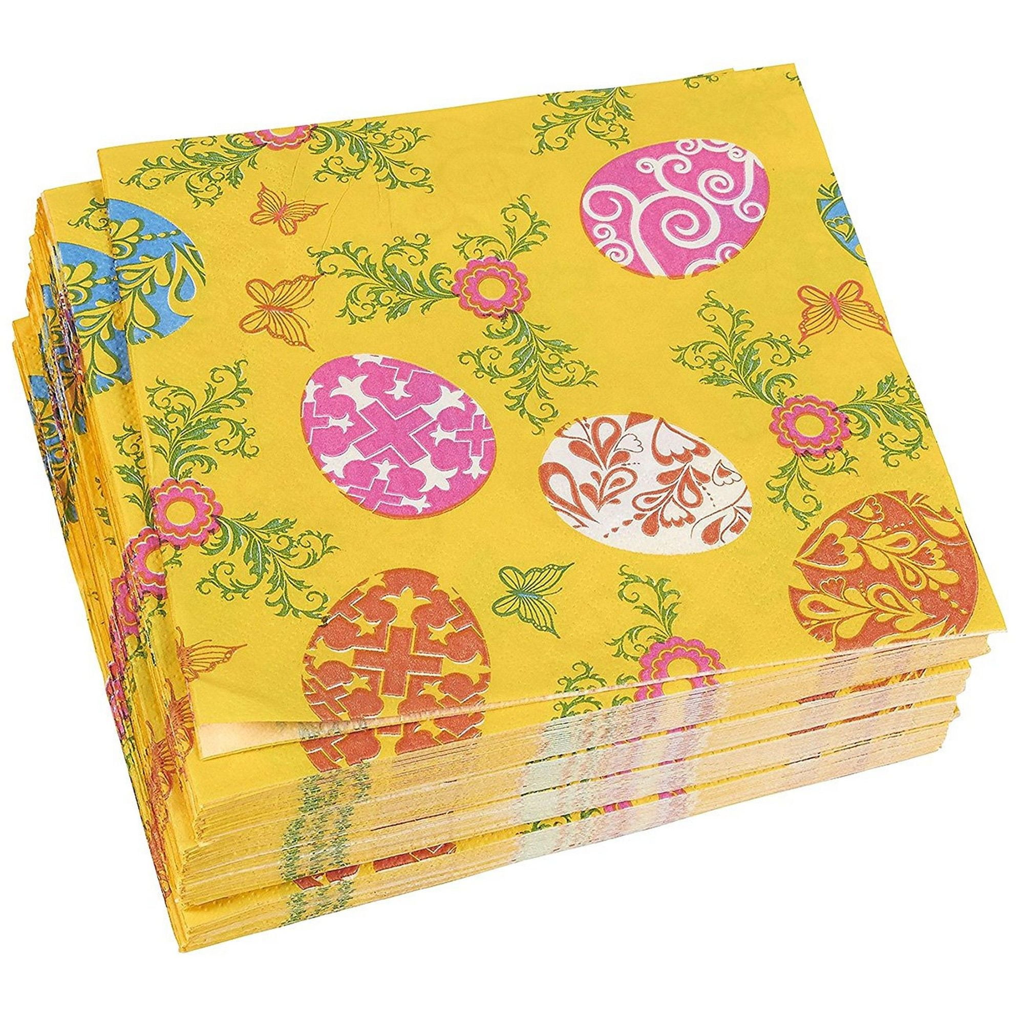 100Pack Decorative Napkins Disposable Paper Party