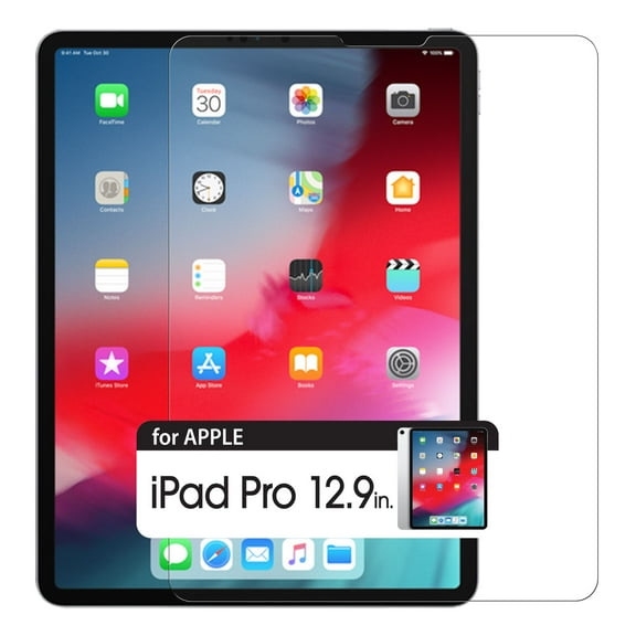 iPad Pro 12.9-inch Tempered Glass Screen Protector, Cellet 0.3mm Premium Tempered Glass Screen Protector for Apple iPad Pro 12.9-inch (9H Hardness)