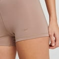 thumbnail image 3 of Nike PRO Dri-Fit Mid-Rise 3 Inch Shorts Desert Dust FQ7935 283 Sz XL, 3 of 6