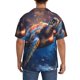 thumbnail image 3 of Fotbe Night Sky Turtle Camisa Estampada de Manga Corta para Hombre, Casual de Verano, Estilo Playero, Sin Arrugas-X-Large, 3 of 5