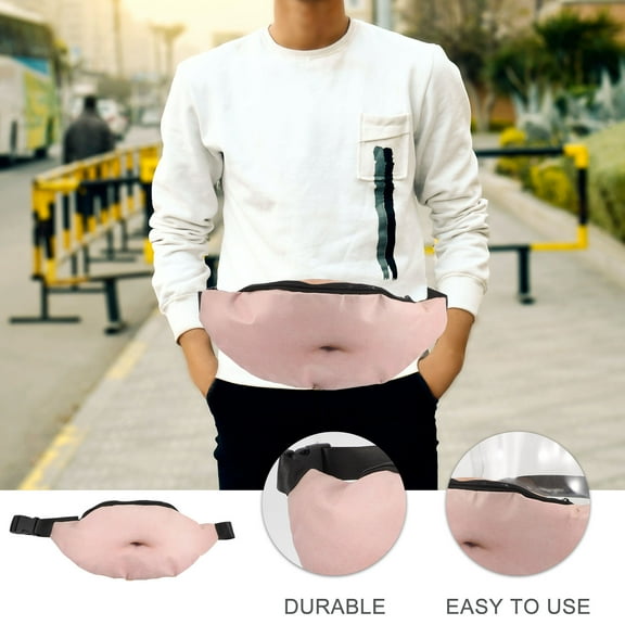 IMIKEYA Mens Waist Pack Waterproof Multi 1Pack