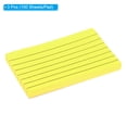 thumbnail image 3 of Uxcell 3" x 5" Lined Sticky Notes, Fluorescent Colored Self-Stick Note Pads 100 Sheets/Pad, Yellow, 3 Pack, 3 of 5