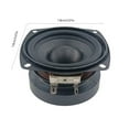 thumbnail image 4 of 1Set 3inch Full Frequency Speaker Perfect for DIY Projects Low Frequency Subwoofer Loudspeaker Tweeters, 4 of 8