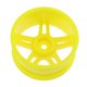 thumbnail image 3 of 4 piezas HSP94123 con 4 colores de llanta y cubo de rueda para coche - Amarillo, 3 of 9