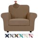 thumbnail image 1 of Funda de silla ZNSAYOTX elástica a rayas de 2 piezas para sillón, 1 of 6