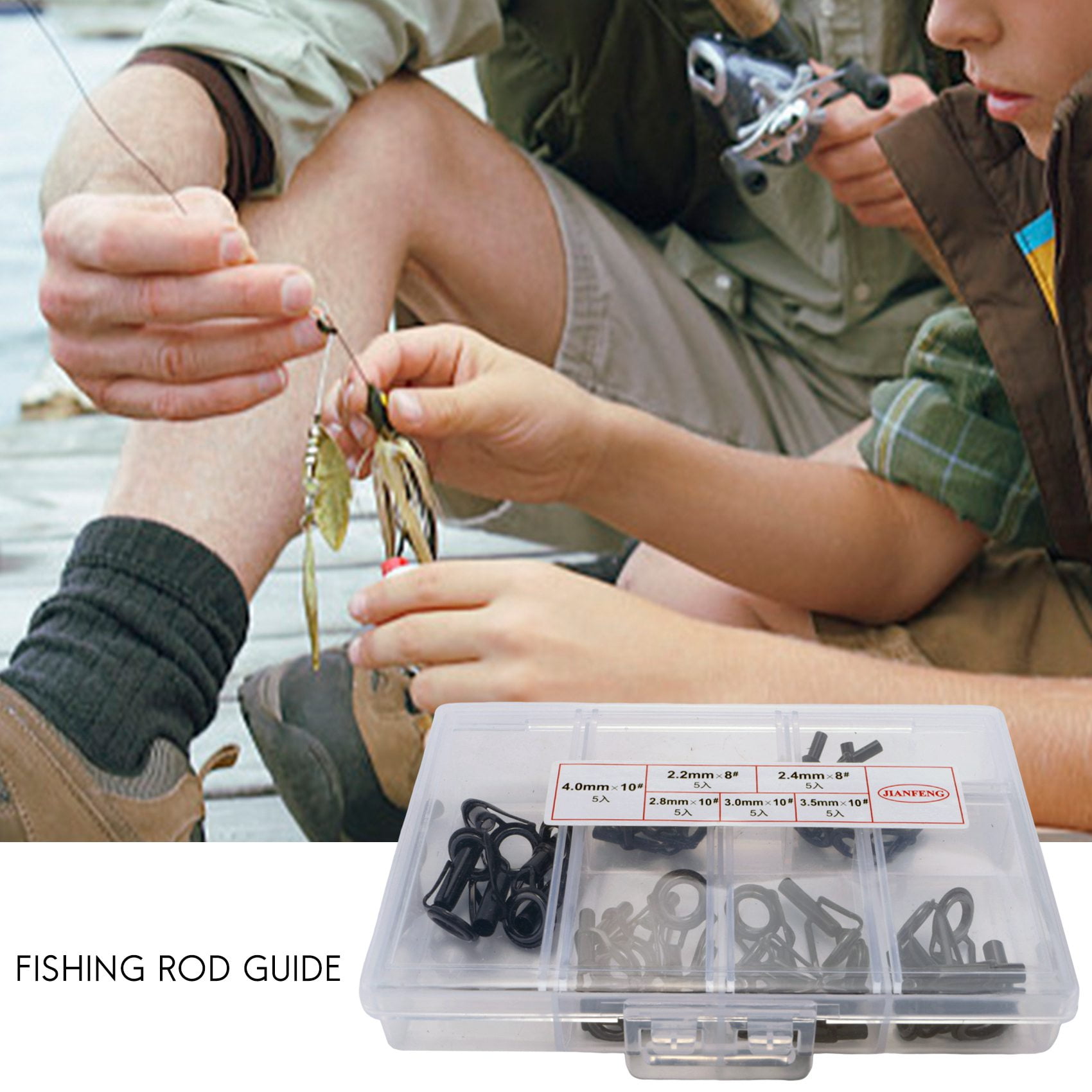 DIY Aluminum Jon Boats Fishing Repair Kit 7/Rod Tip Guides With Stainless  Steel Frames, Ceramic Ring, Spinning Casting Tackle Tool From Ren05, $4.68