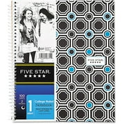 Five Star 1-Subject Wirebound Style Notebook, College Rule