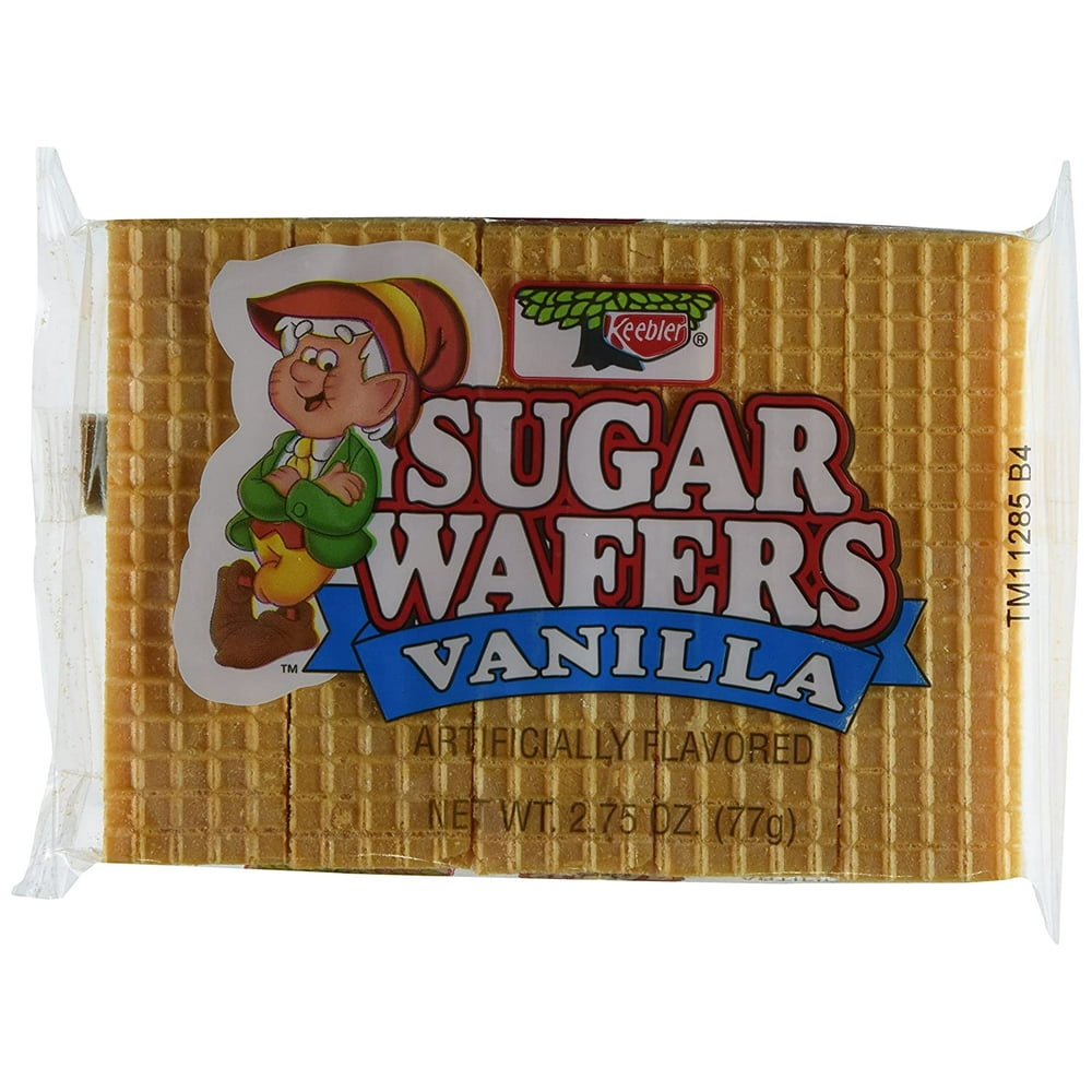 Keebler Sugar Wafer Vanilla, 2.75Ounce Packages (Pack of 12)