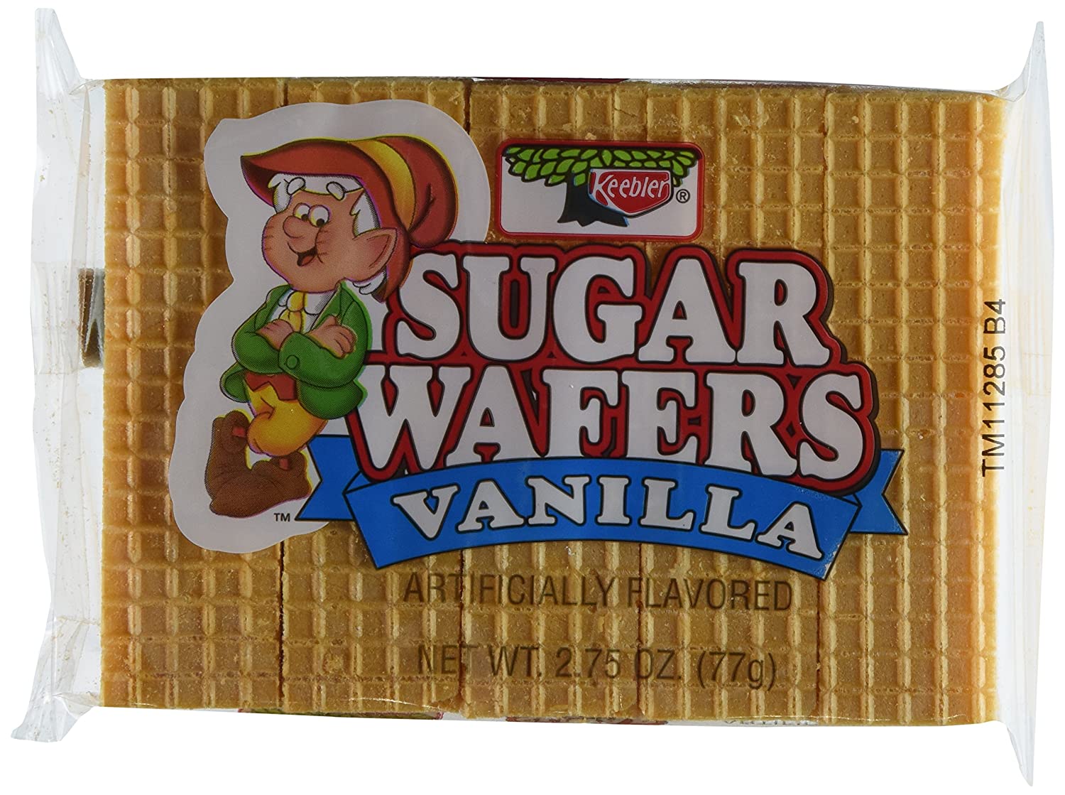 Keebler Sugar Wafer Vanilla, 2.75-Ounce Packages (Pack of 12) - Walmart ...