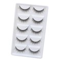 thumbnail image 1 of Pestañas Postizas 3D Pestañas Postizas Realistas Naturales Pestañas Postizas Reutilizables 5 Pares Vogacara CE005997-00, 1 of 6