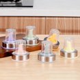 thumbnail image 3 of Reheyre Set of 2 Stainless Steel Oil Vinegar Bottles Pourers - 45mm Plugs Dispensers, 3 of 8