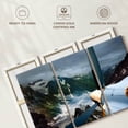 thumbnail image 6 of Elephant Stock Beauty Of Aviation Wall Art - Horizontal Multi Panel Canvas - Living Room Wall Decor - Transportation Multi Panel - Blue And Teal Decor - 38" x 24", 6 of 8