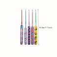 thumbnail image 3 of Bamboohart 14 Pieces of Exquisite Crochet Hook Set With Russian Floral Patterns  DIY Knitting Tools, 3 of 7