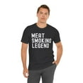 thumbnail image 6 of Meat Smoking Legend cool pitmaster meat smoker meat lover Unisex T-shirt, 6 of 7
