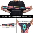 thumbnail image 5 of Lsque Donuts1 Cooling Arm Sleeves for Men & Women -Compression Sleeves to Cover Arms for Working,Sun Sleeves for UV Protection,Breathable, Moisture-Wicking, 5 of 8
