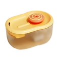 thumbnail image 4 of Cat Water Fountain 4 Stages Filtration System Quiet Pet Water Dispenser Orange Banmo, 4 of 4