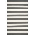 thumbnail image 1 of Safavieh Montauk 12' X 15' Hand Woven Cotton Rug in Gray and Ivory, 1 of 2