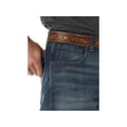 thumbnail image 5 of Wrangler Men's Retro Medium Wash Low Rise Relaxed Bootcut Jeans Indigo 40W x 34L  US, 5 of 5