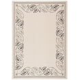 thumbnail image 2 of SAFAVIEH Courtyard Eliza Botanical Indoor/Outdoor Area Rug, Sand/Black, 5'3" x 7'7", 2 of 9